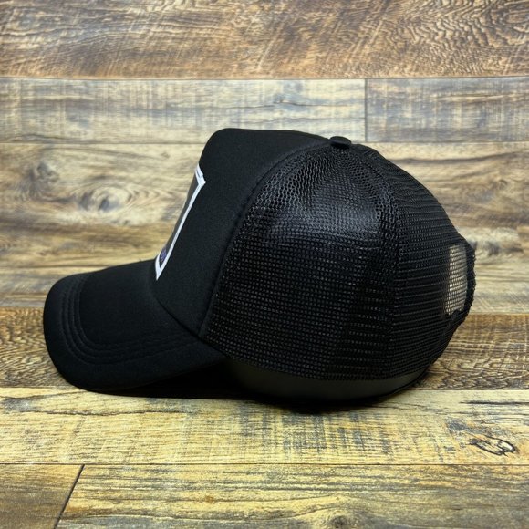 The Exorcist Mens Trucker Hat Black Snapback 1973 Cult Horror Movie Baseball Cap - Picture 4 of 8